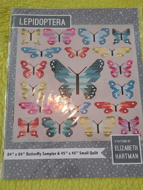 Elizabeth Hartman Other - Lepidoptera Butterfly Quilt Pattern by - Multicolor